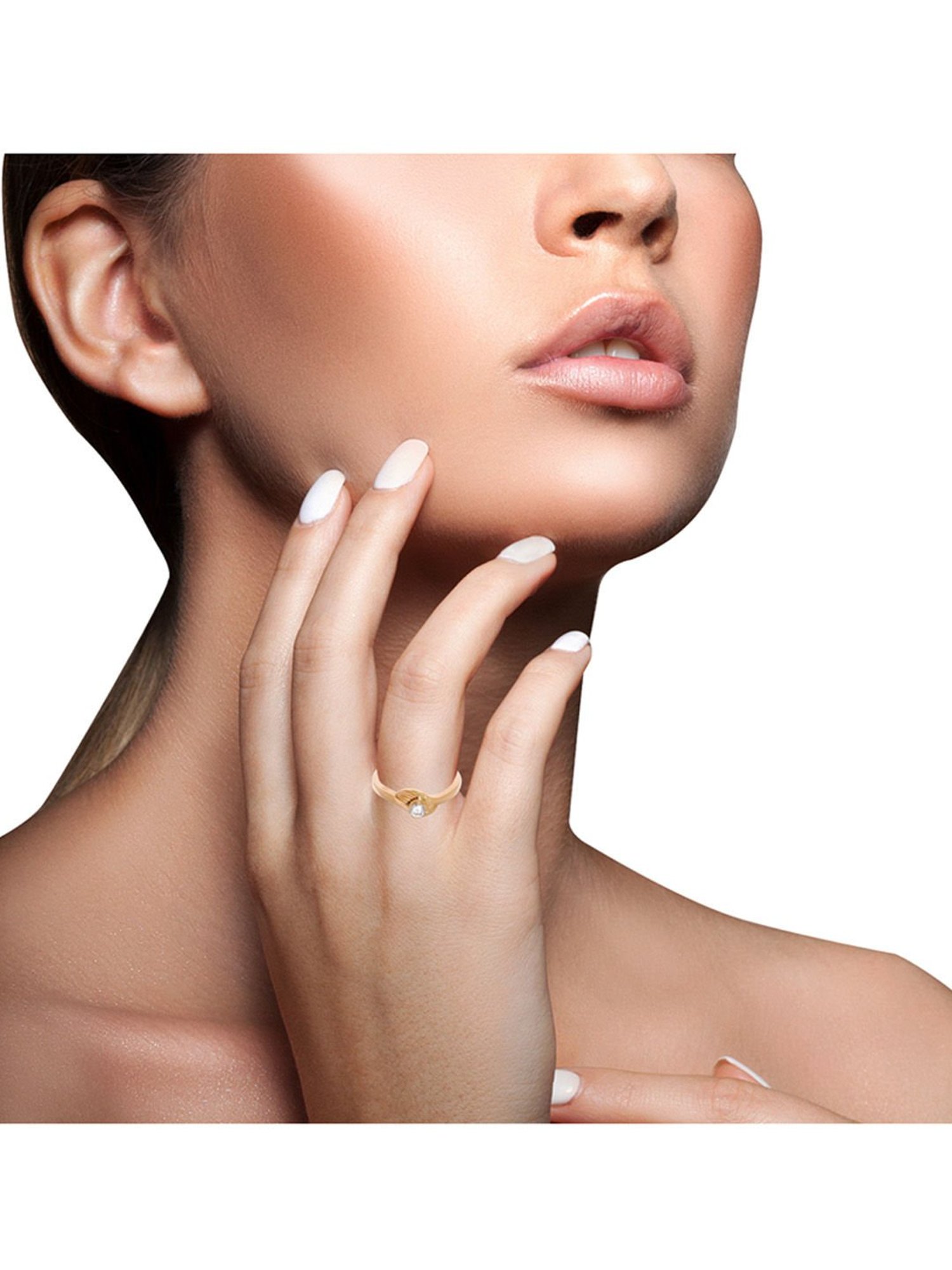 CKC 22k Gold & Diamond Ring for Women