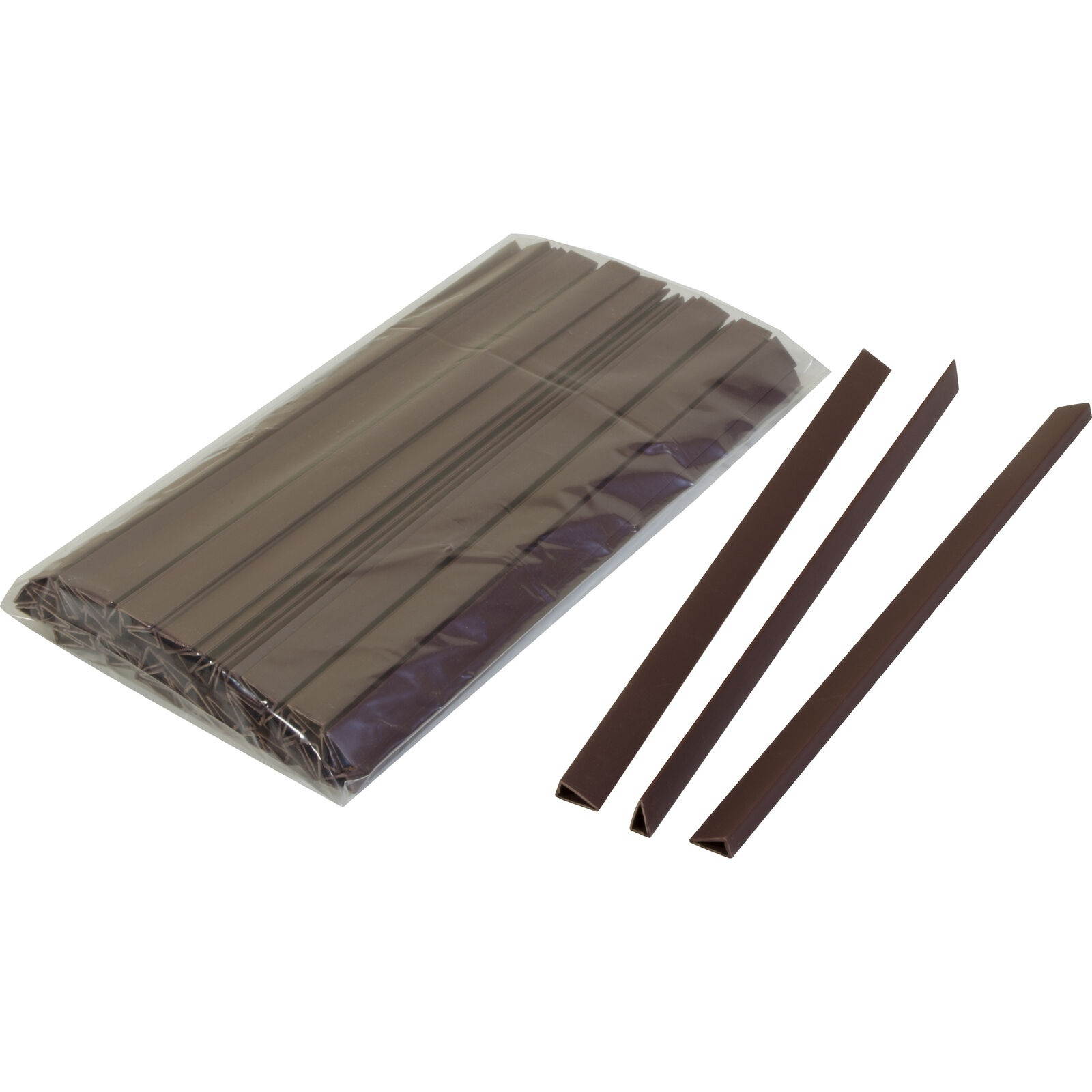 C-line Slide On Binding Bar - 40 Sheet Capacity - 100 / Box - Black (CLI34441)