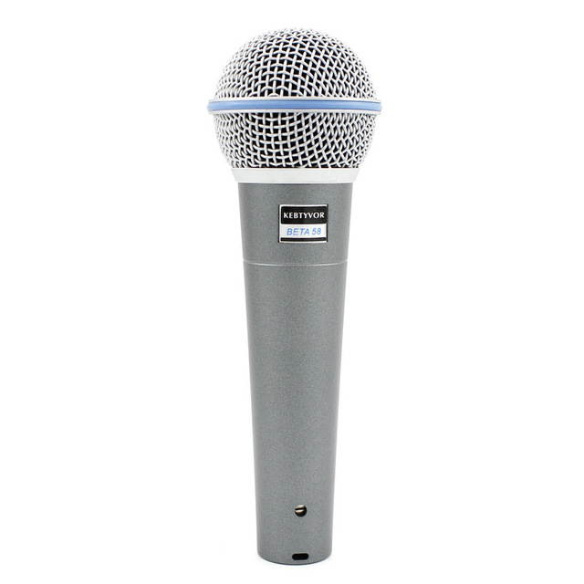 Super Cardioid Microphone Dynamic Vocal Wired Microphone Professional Beta58 Beta 58 Mic For Karaoke Microfono Microfone