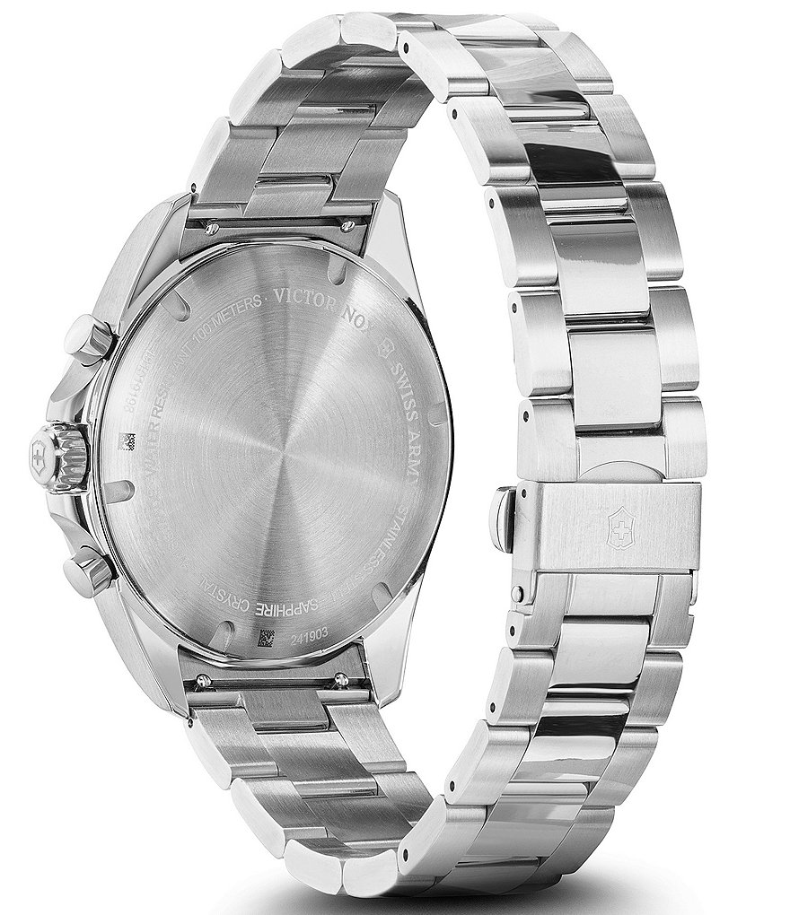 Victorinox Swiss Army Fieldforce Classic Chronograph Black Dial Watch