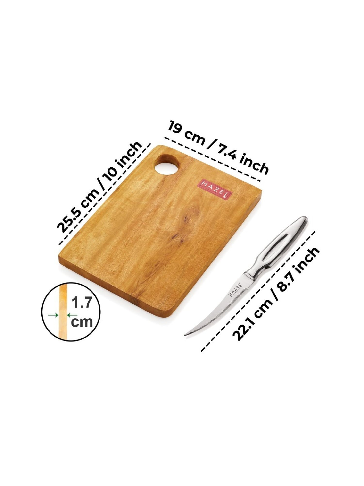 The Indus Valley Brown 6 Piece Wooden Cooking Tool Set