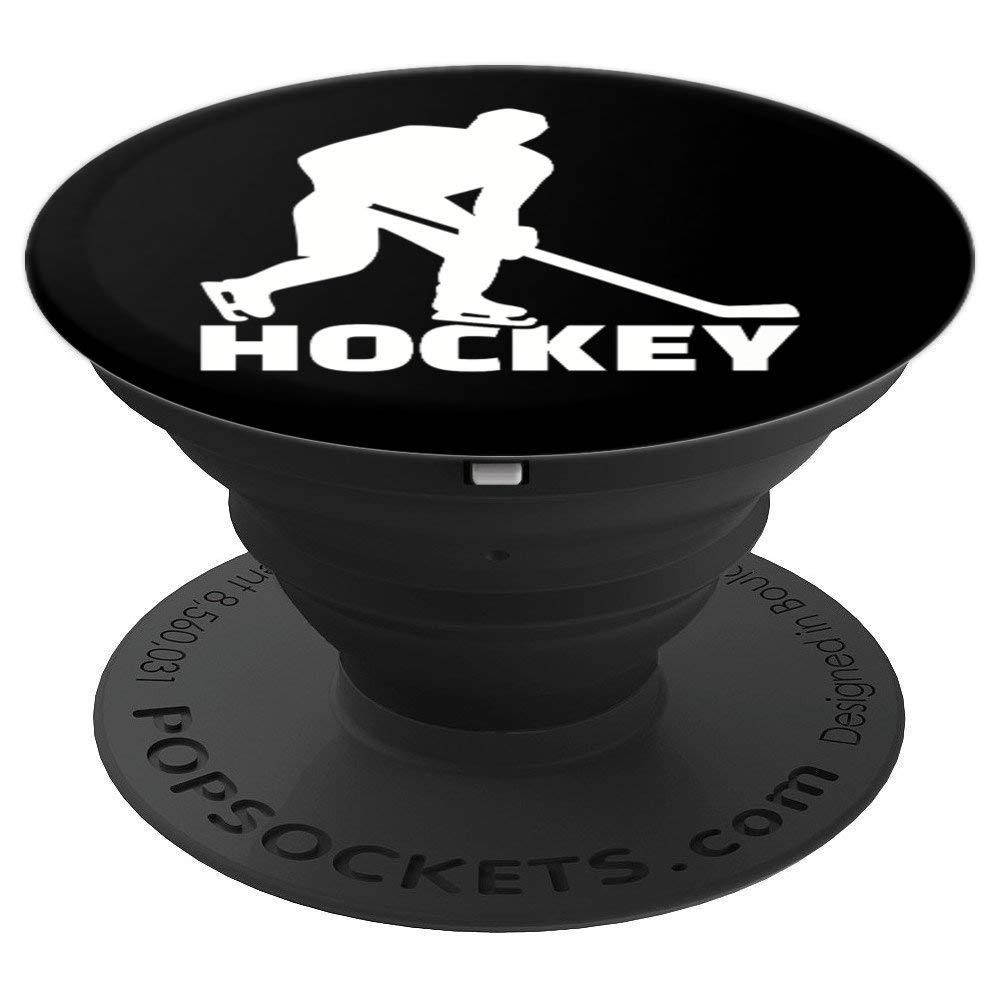 Hockey player PopSockets Grip and Stand for Phones and Tablets