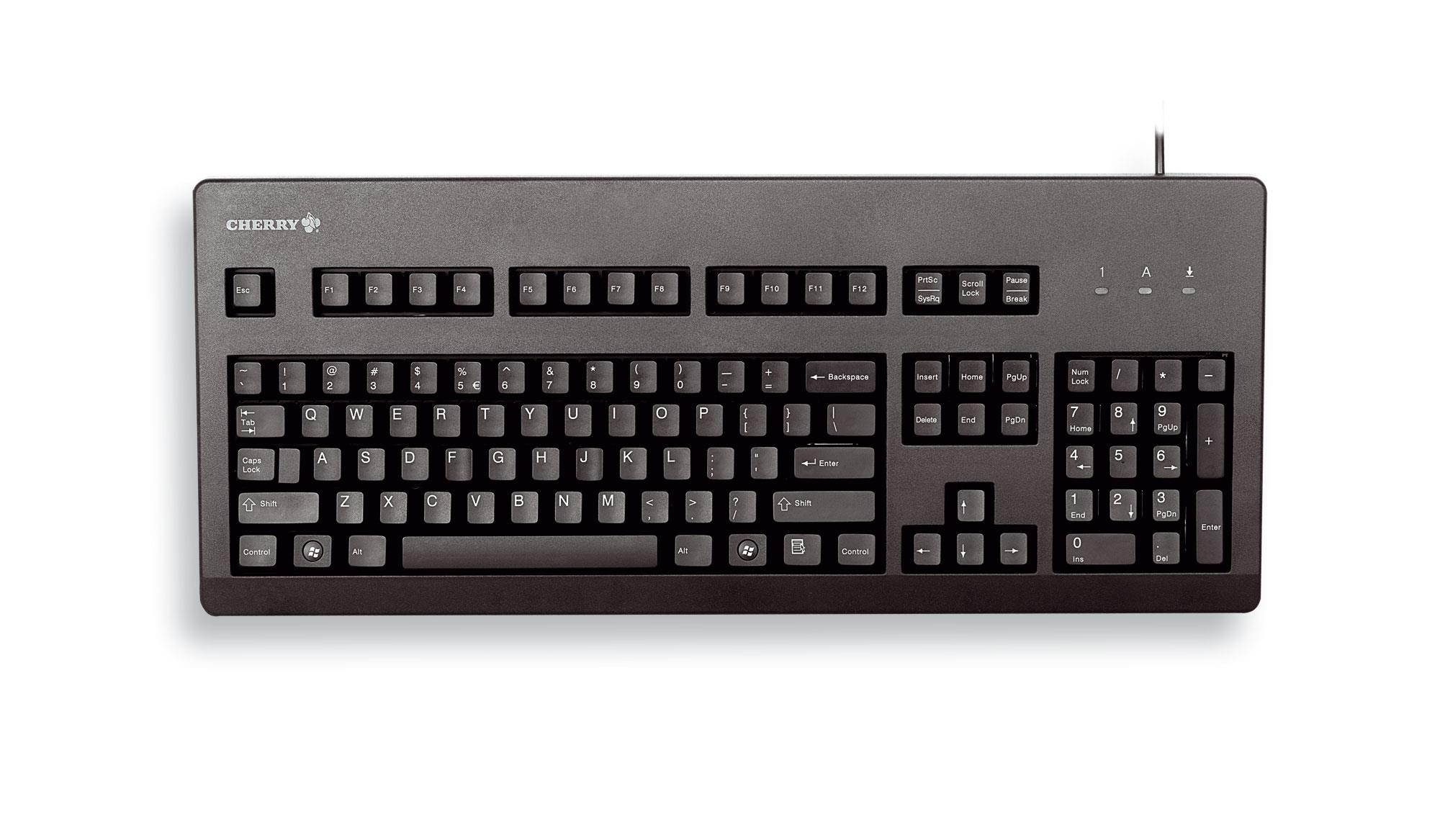 G80-3000 USB & PS/2 Wired Keyboard