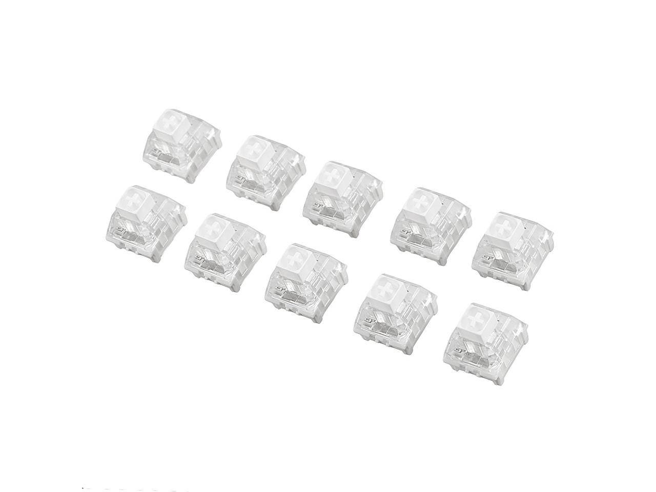 10Pcs Kailh BOX White Switch Keyboard Switches for Mechanical Gaming Keyboard