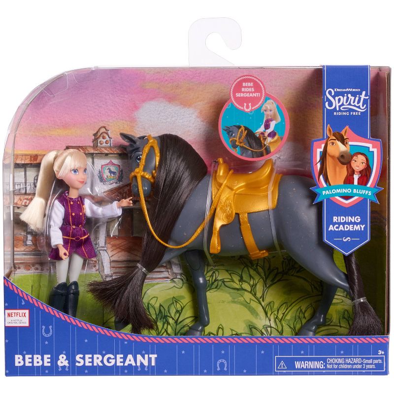 Spirit Collector Doll & Horse Playset - Bebe & Sergeant
