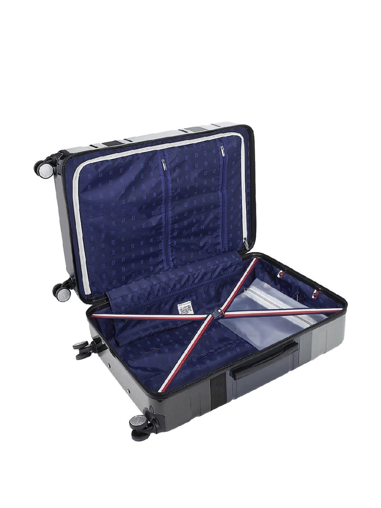 TOMMY HILFIGER Triton Pro Multicolor 8 Wheels Medium Hard Cabin Trolley Bag