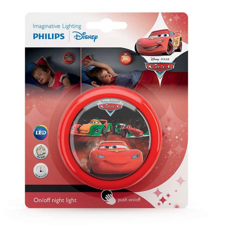 Philips Disney Pixar Cars Night Light (2) & Disney Pizar Frozen Night Light (2)