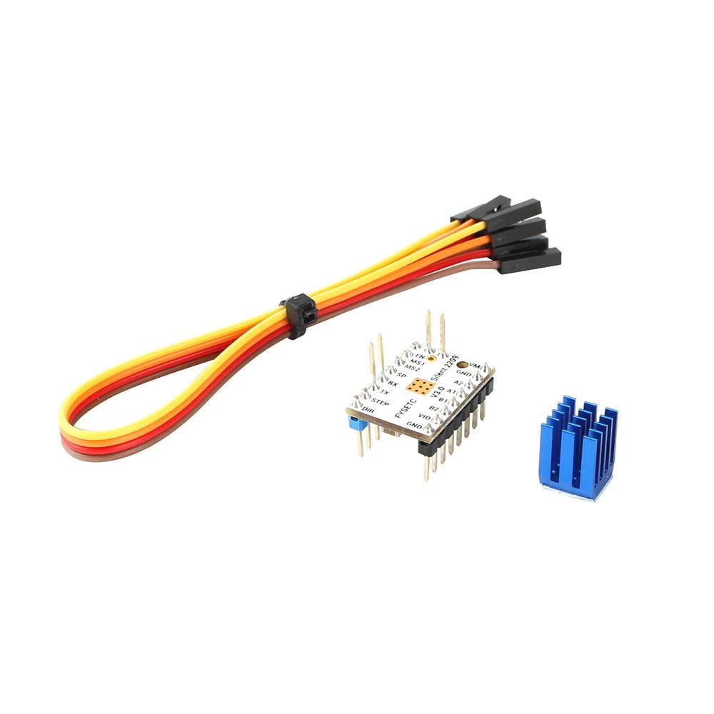 3D Printer Parts TMC2209 v3.0 Stepper Motor Driver Module Compatible with Pololu A4988 RepRap StepStick Silent Mute 256 Microsteps 2.8A Peak