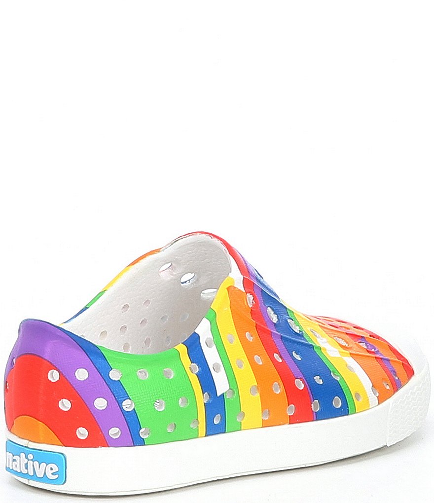 Native Kids' Jefferson Rainbow Print Sneakers (Infant)