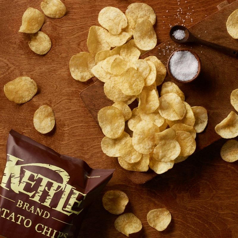 Kettle Café Sea Salt Potato Chips - 2oz