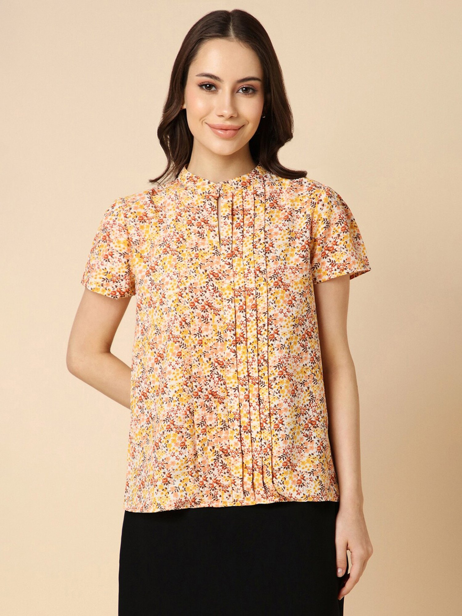 Allen Solly Multicolor Printed Top