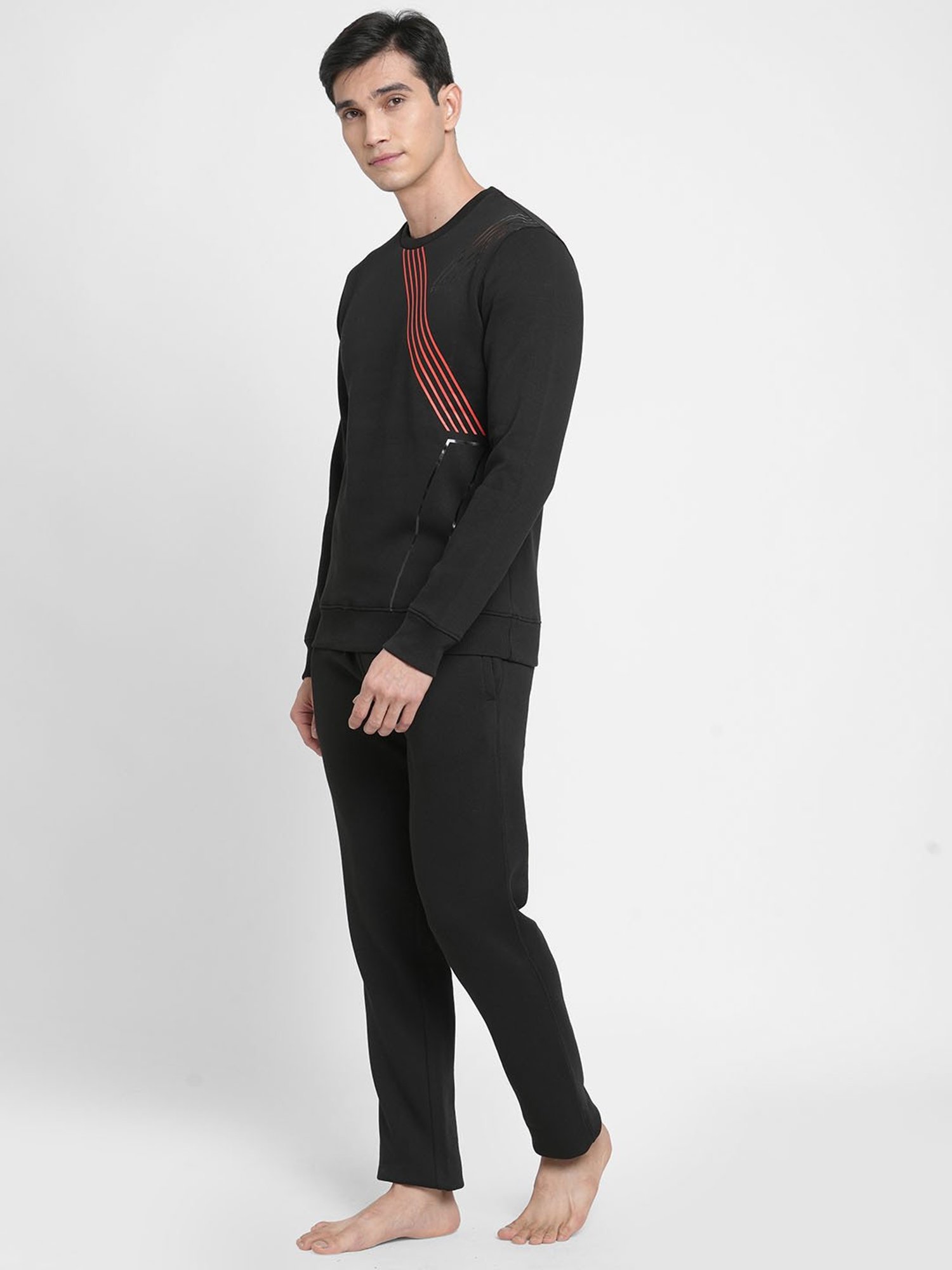 Sweet Dreams Black Regular Fit Nightsuit