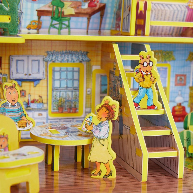 Storytime Toys Arthur Toy House 3D Puzzle - Book and Toy Set - 3 in 1 - Book, Build, and Play