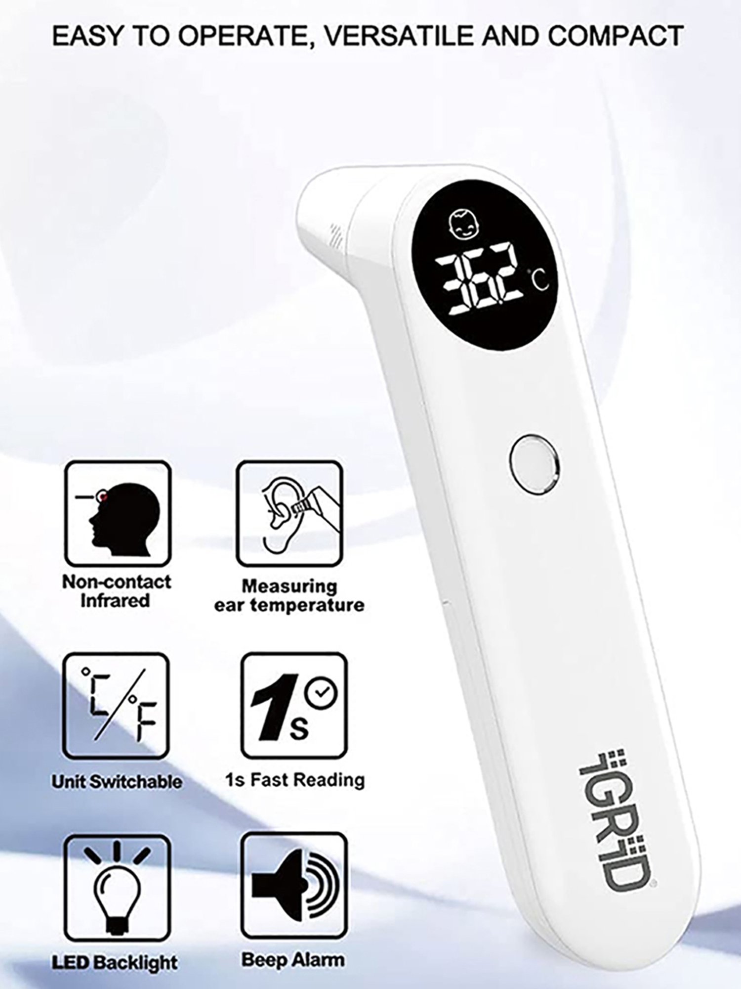 Magnum Flat Fold Duckbill NIOSH Certified N95 Mask (Pack of 20, White)