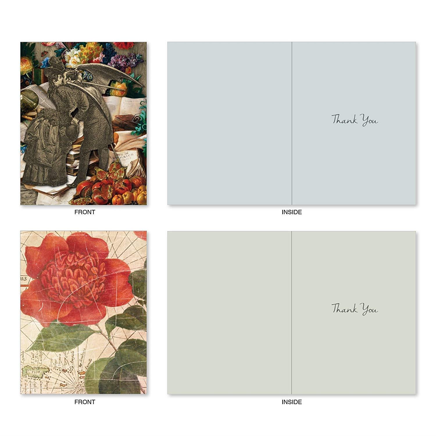 'Secret Garden': Assorted Box of 10 All Occasions Cards, with Envelopes M6727TYG()