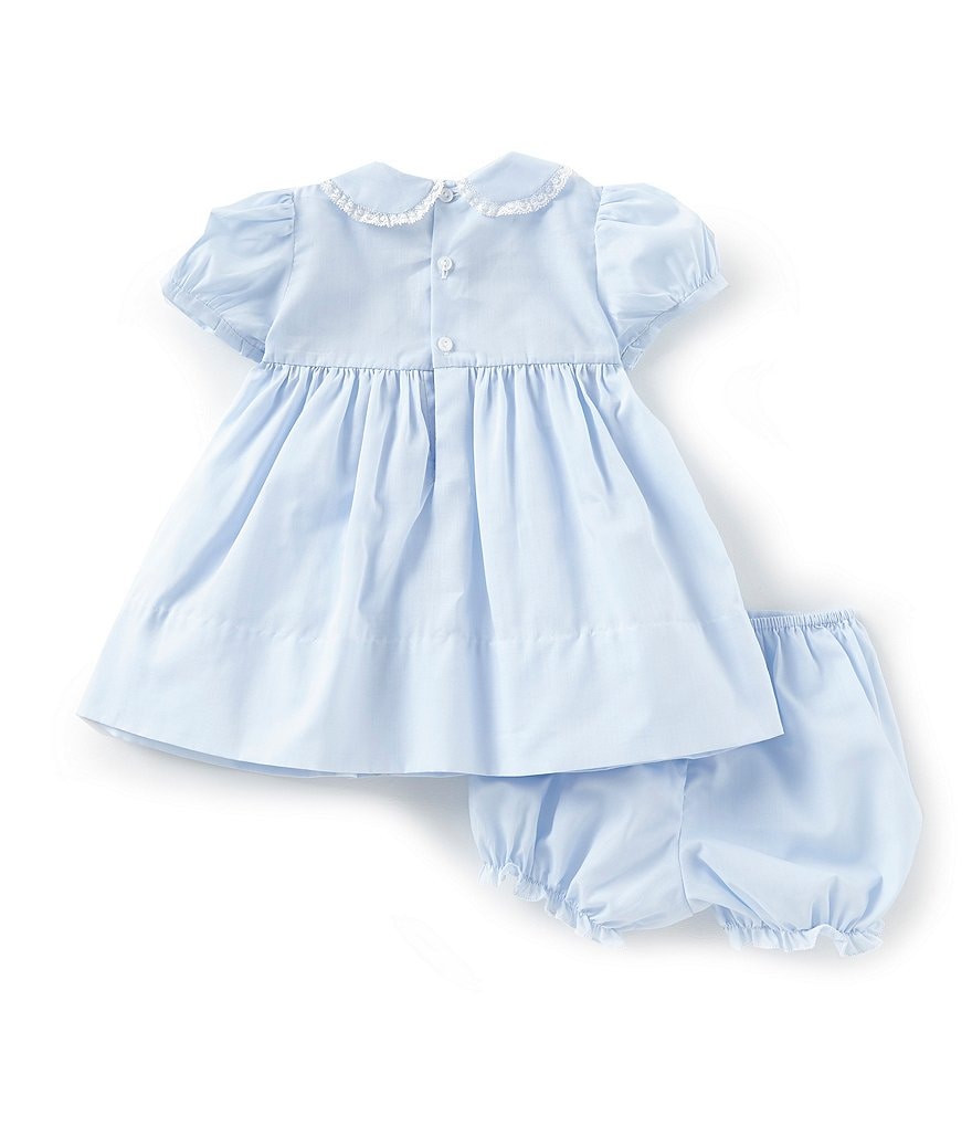 Feltman Brothers Baby Girls 3-9 Months Flower Embroidered Bolero Dress