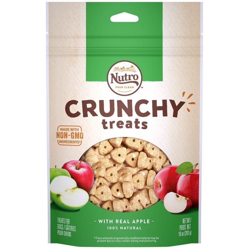 Nutro Crunchy Apple Dog Treats - 10oz