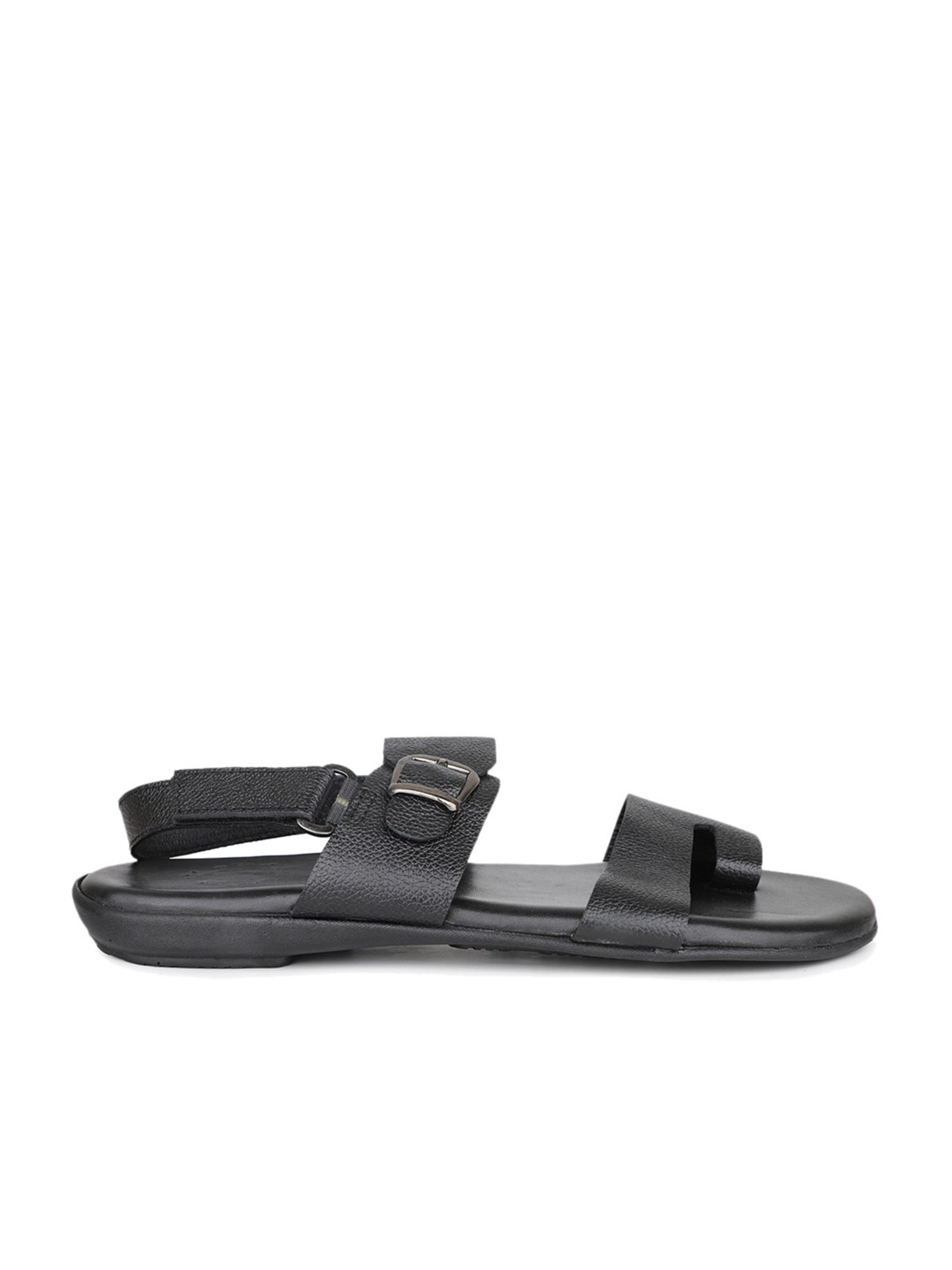 Atesber by Inc.5 Men's Black Toe Ring Sandals