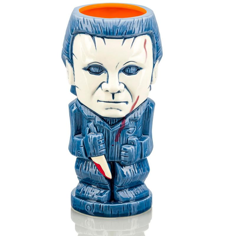 Beeline Creative Geeki Tikis Halloween: The Curse of Michael Myers | Ceramic Tiki Mug 22 Ounces
