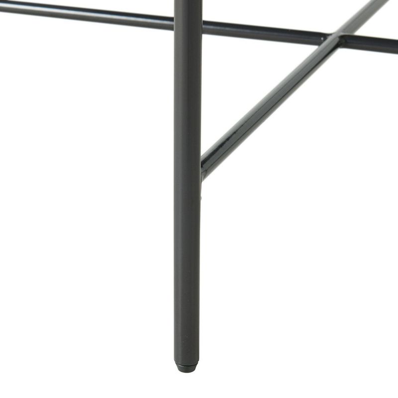 Carlo Round Coffee Table with Marble Top White - Picket House Furnishings