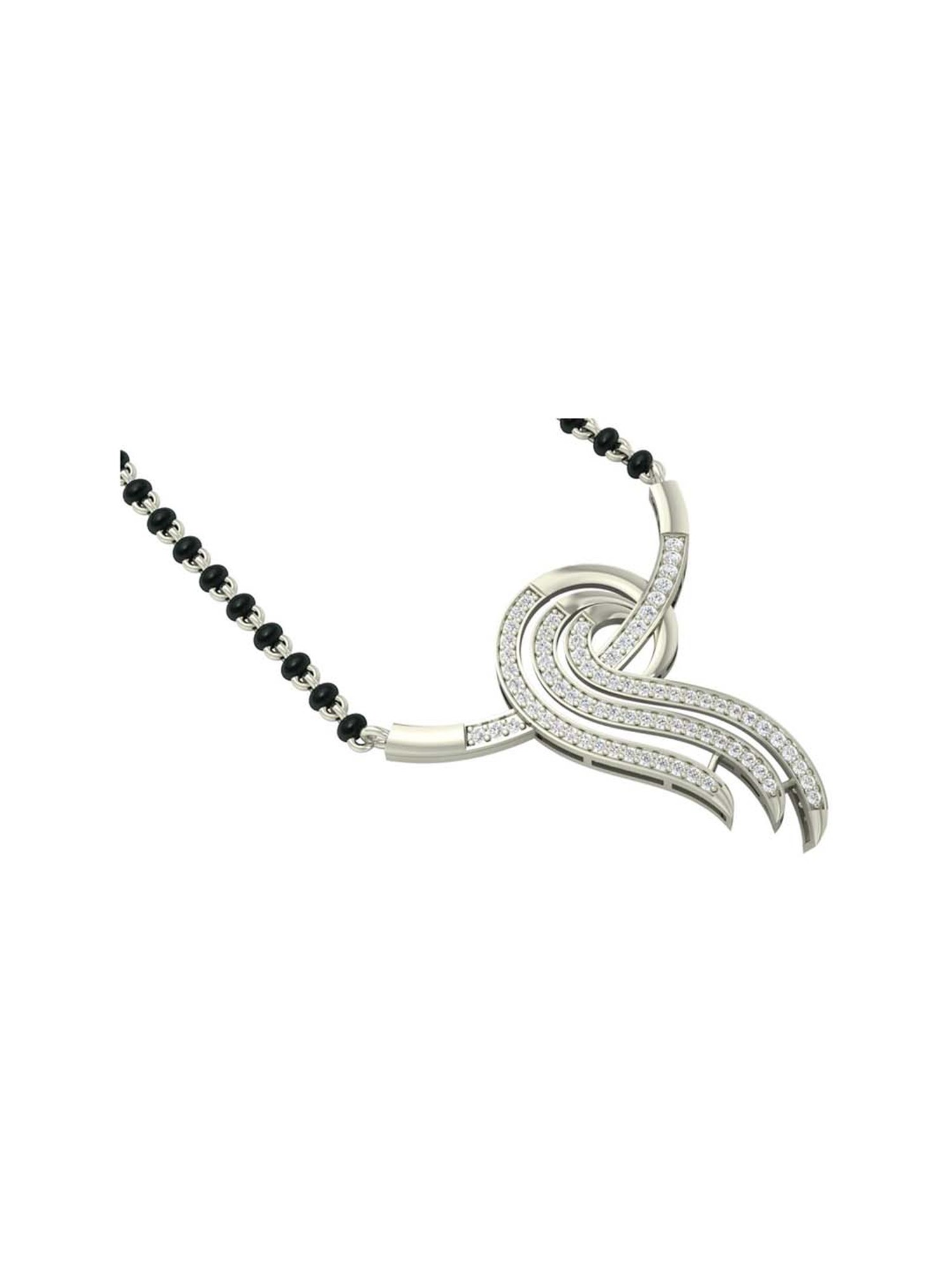 Clara Zoe 92.5 Sterling Silver Mangalsutra