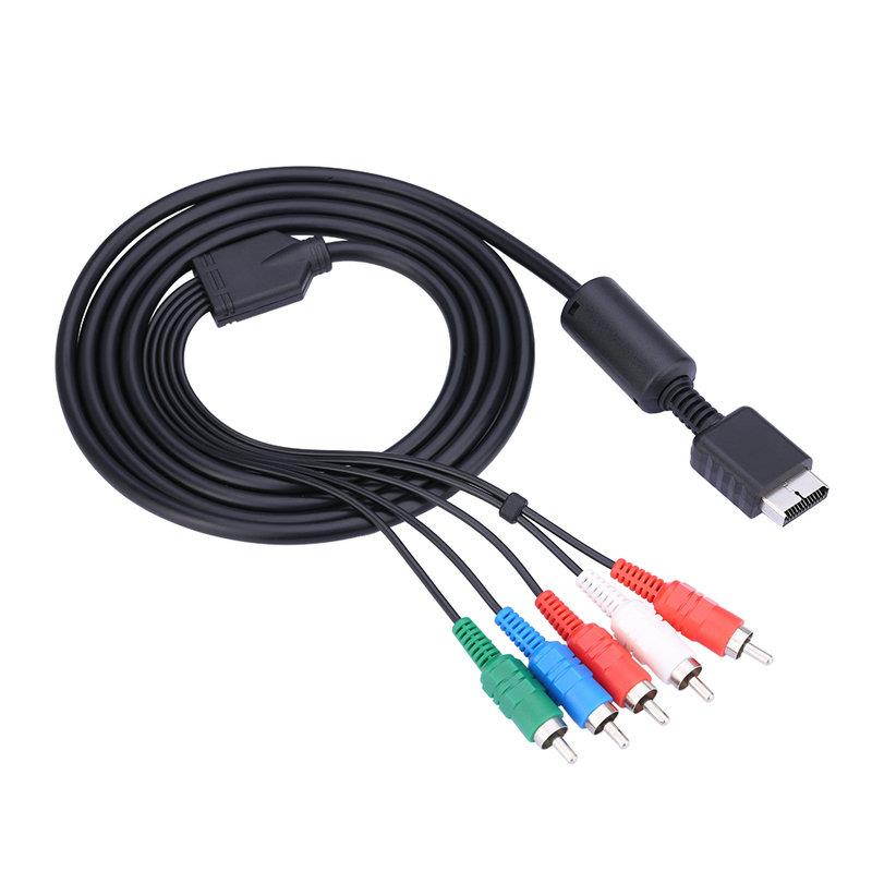 AV Multi Out to Component Video/Audio Cable Cord For Sony Playstation PS2 PS3