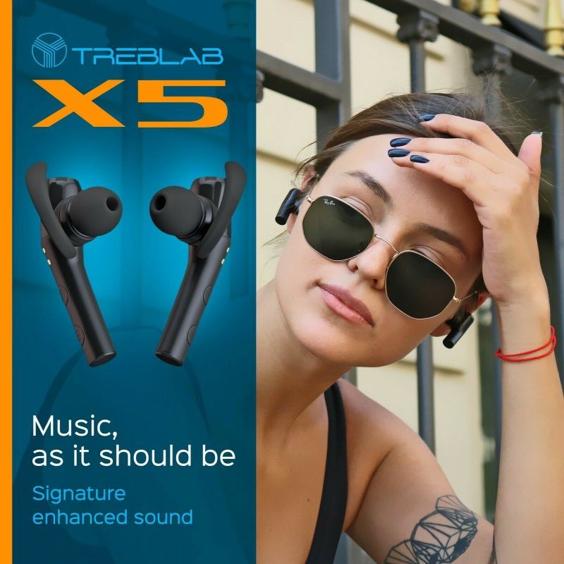 X5 Best Sports Bluetooth Earbuds True Wireless Earphones Truly Cordless
