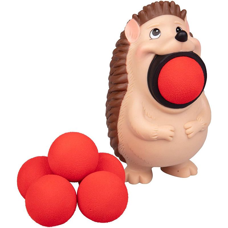 Hog Wild Hedgehog Popper Toy, Shoots Foam Balls!