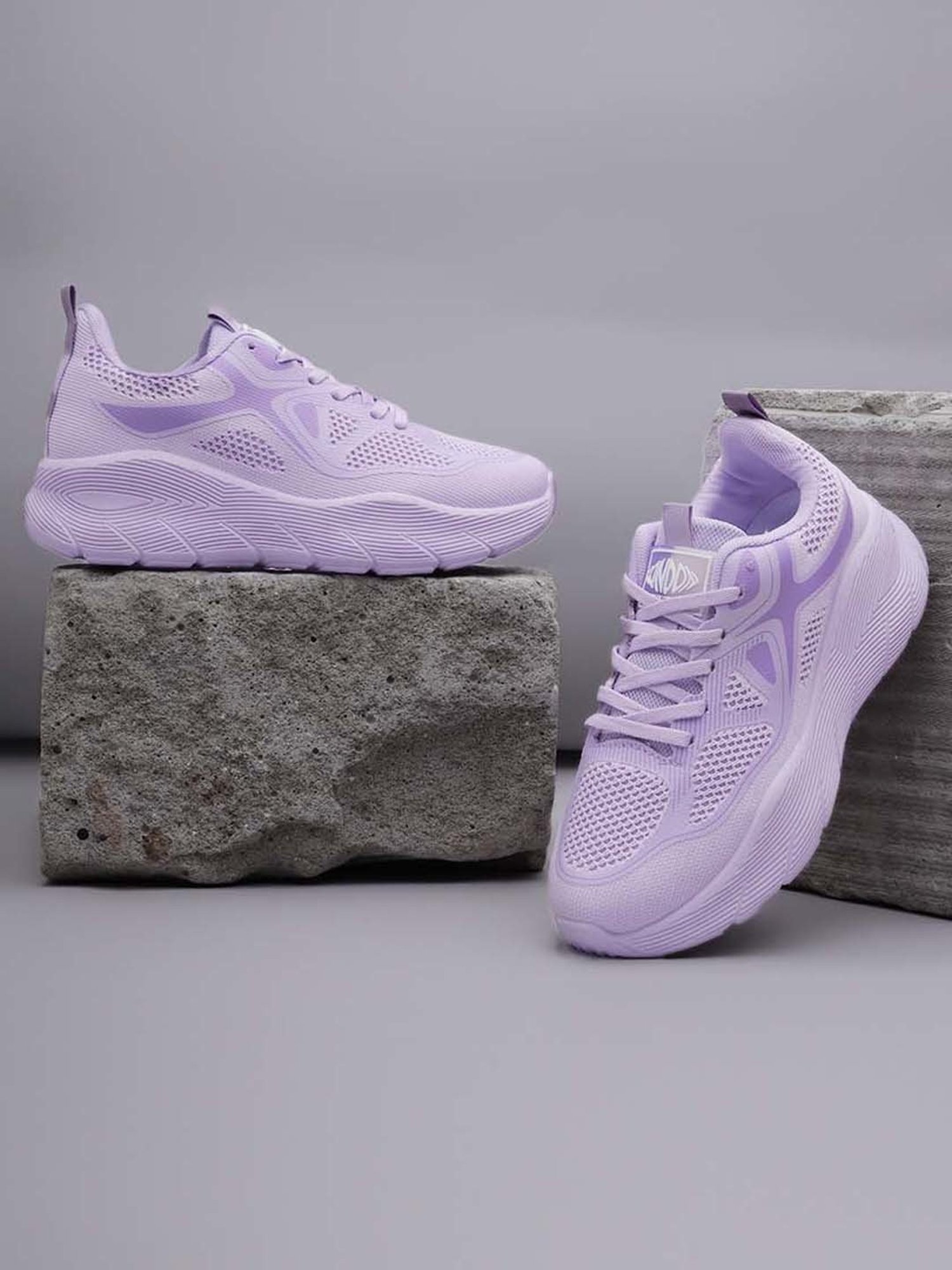 Truffle Collection Women's Lilac Casual Sneakers