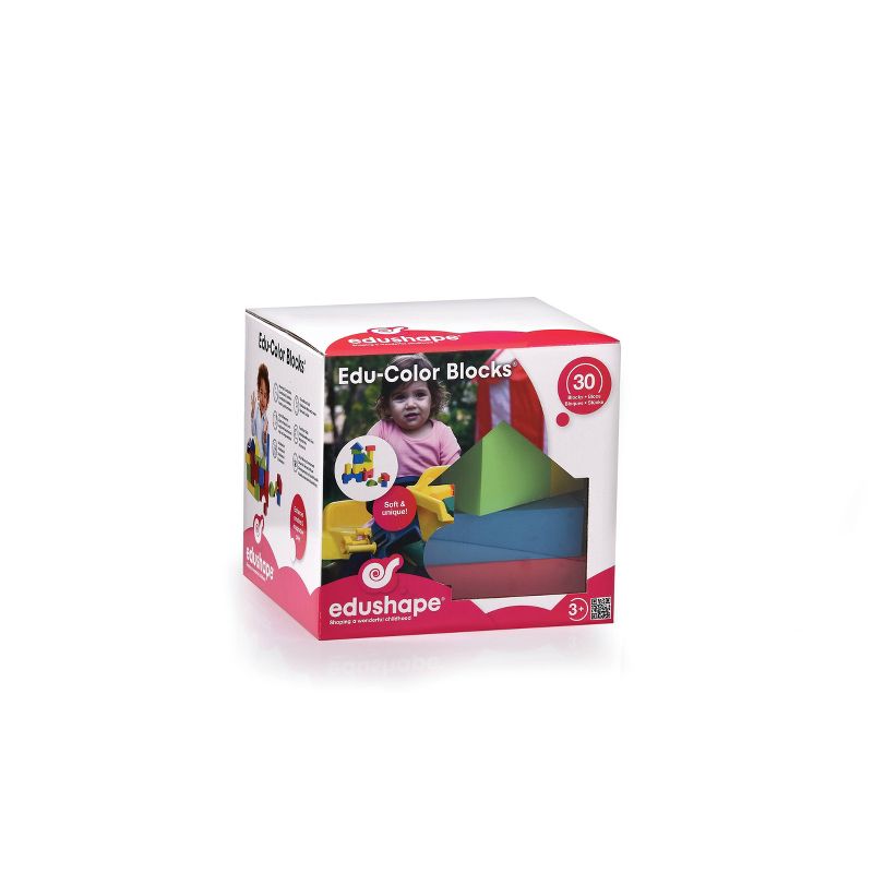 Childcraft Corrugated Building Blocks, Various Sizes, Primary Colors, set of 84