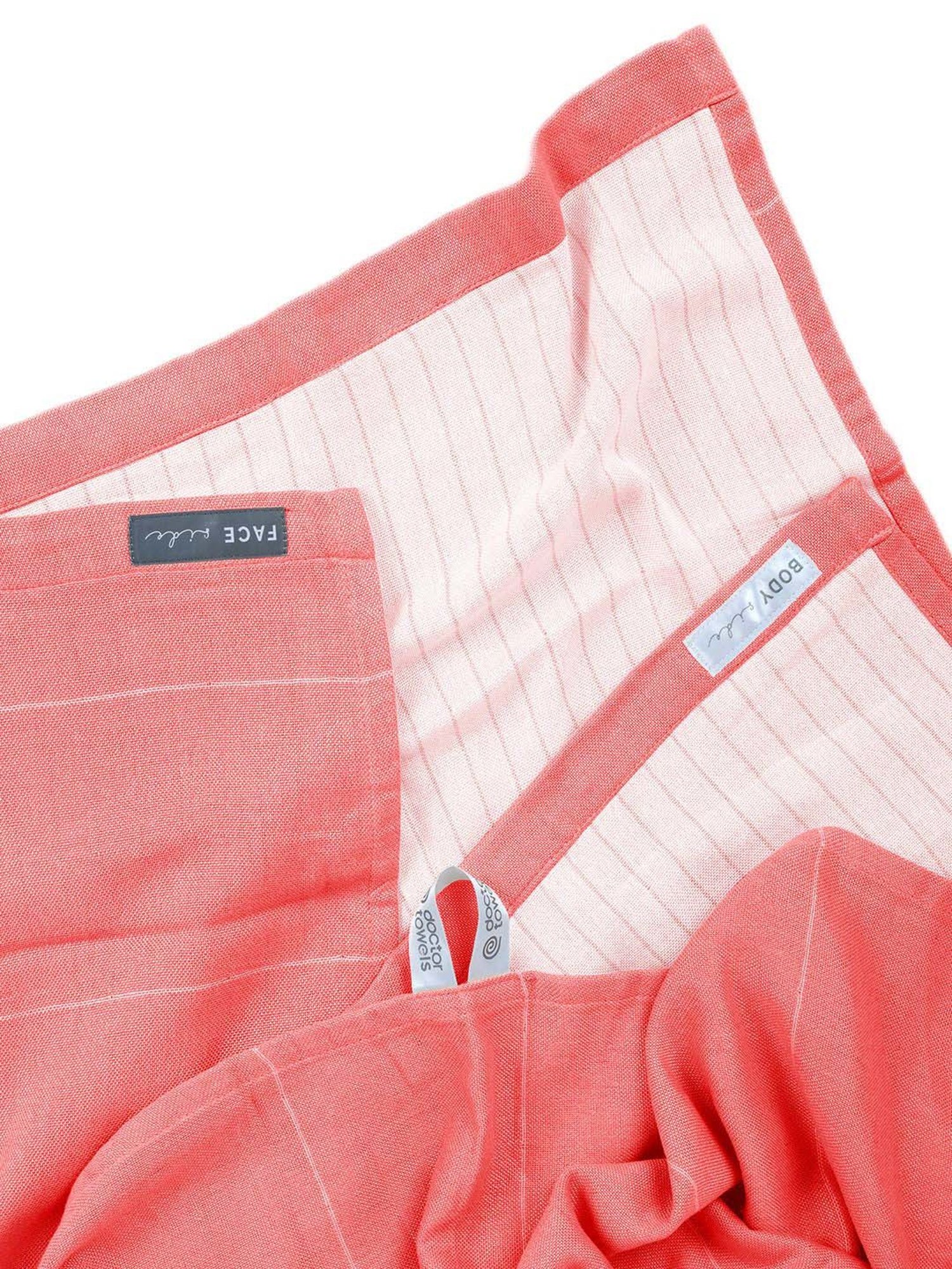 Doctor Towels Multicolor 350 GSM Aloevera Double Cloth Bath Towel - Set of 4