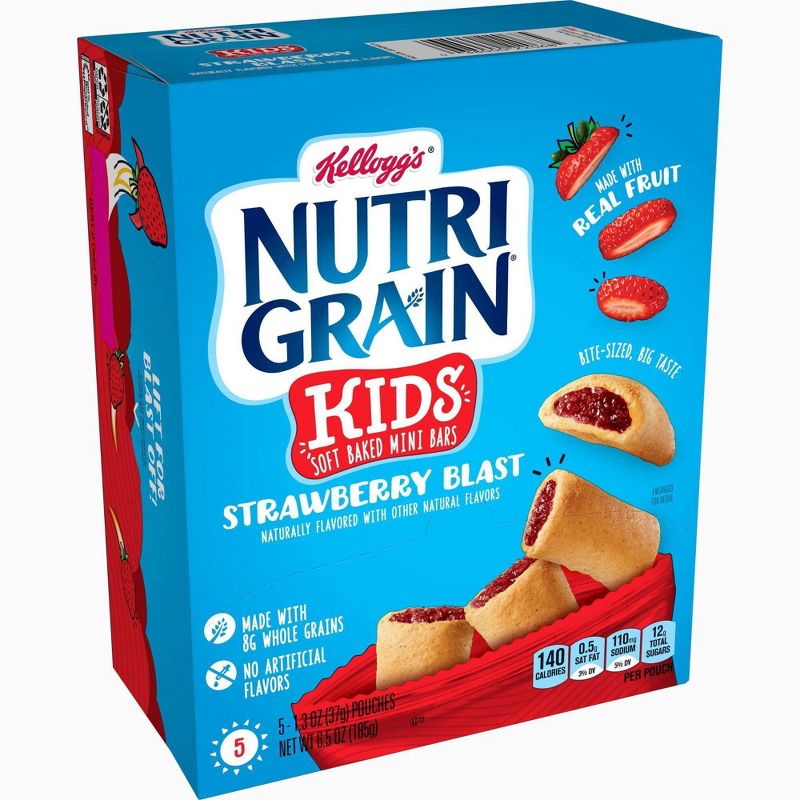 Nutri-Grain Kids Strawberry Blast Breakfast Bars- 5ct