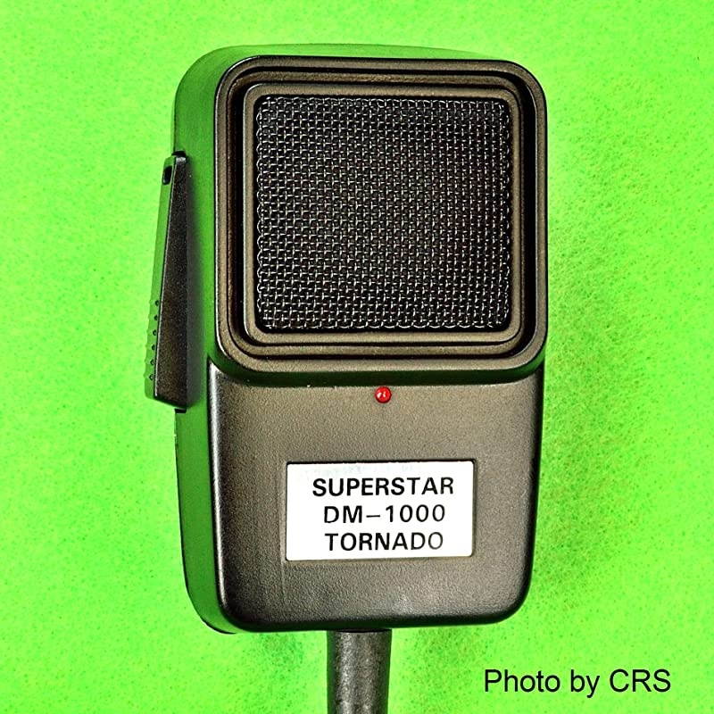 PowerTornado Echo Mic for CBHam Radio 4 pin CobraUniden DM1000
