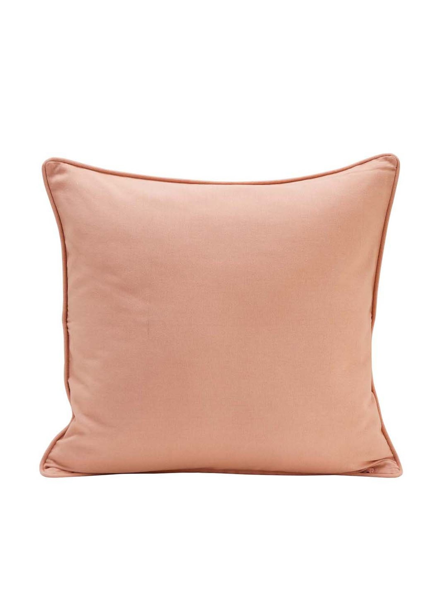 Maspar Patina Impression Peach 100% Cotton Cushion Cover