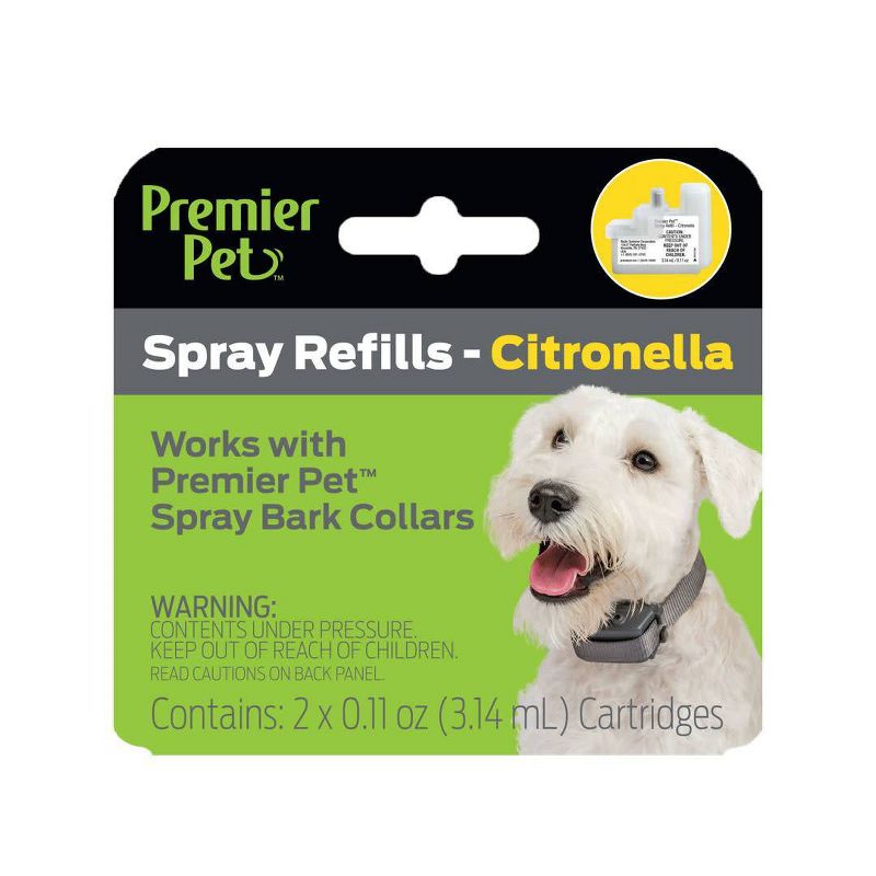 Premier Pet Spray Refill - Citronella - 2pk