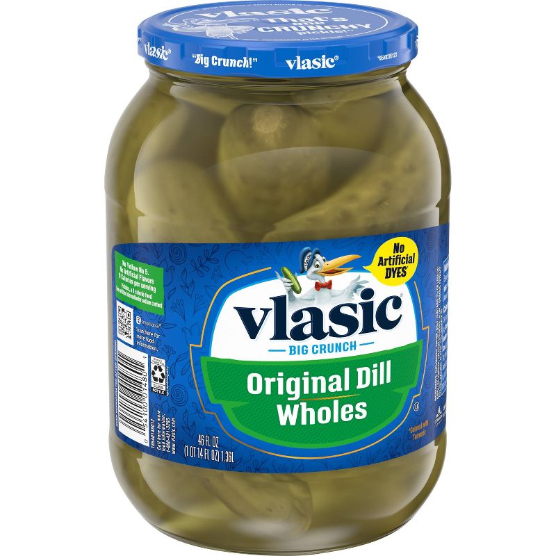 Vlasic Original Dill Whole Pickles - 46oz