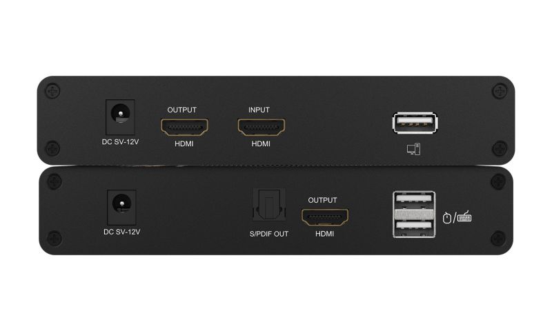 BZBGEAR 4K 18Gbps HDMI Extender with Bi-directional IR and Zero Latency up to 70m
