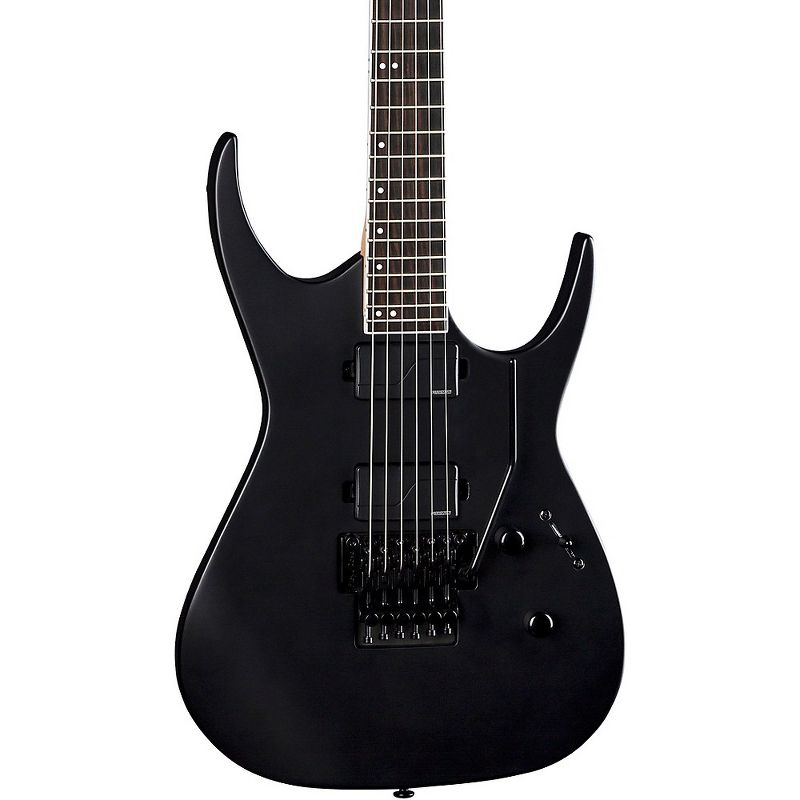 Dean Exile Select Floyd Fluence Electric Guitar Black Satin