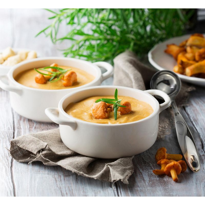 Zulay Kitchen Premium 12-Inch Stainless Steel Ladle with Comfortable Grip