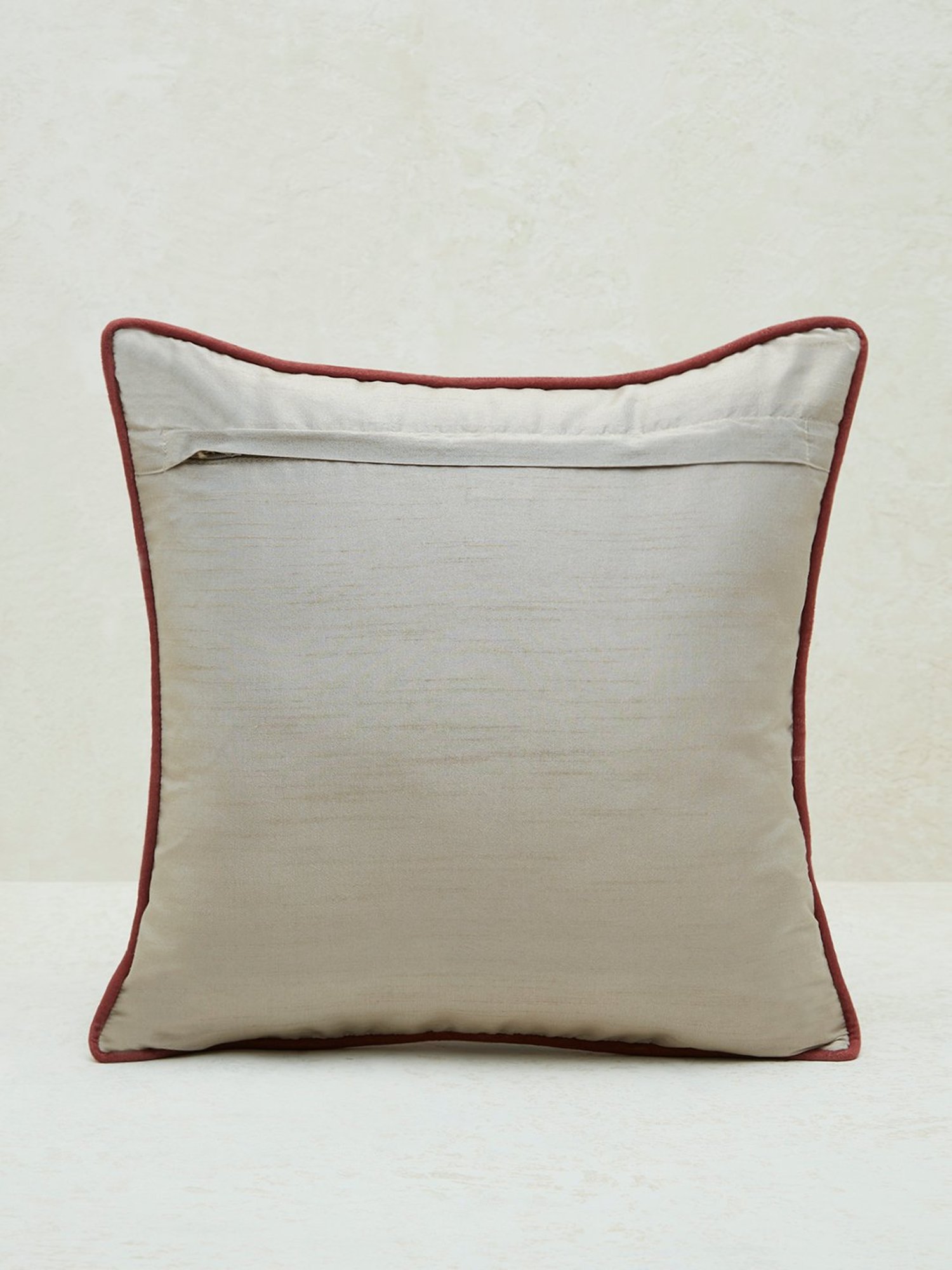 Westside Home Pink Floral Patterned Cushion Cover