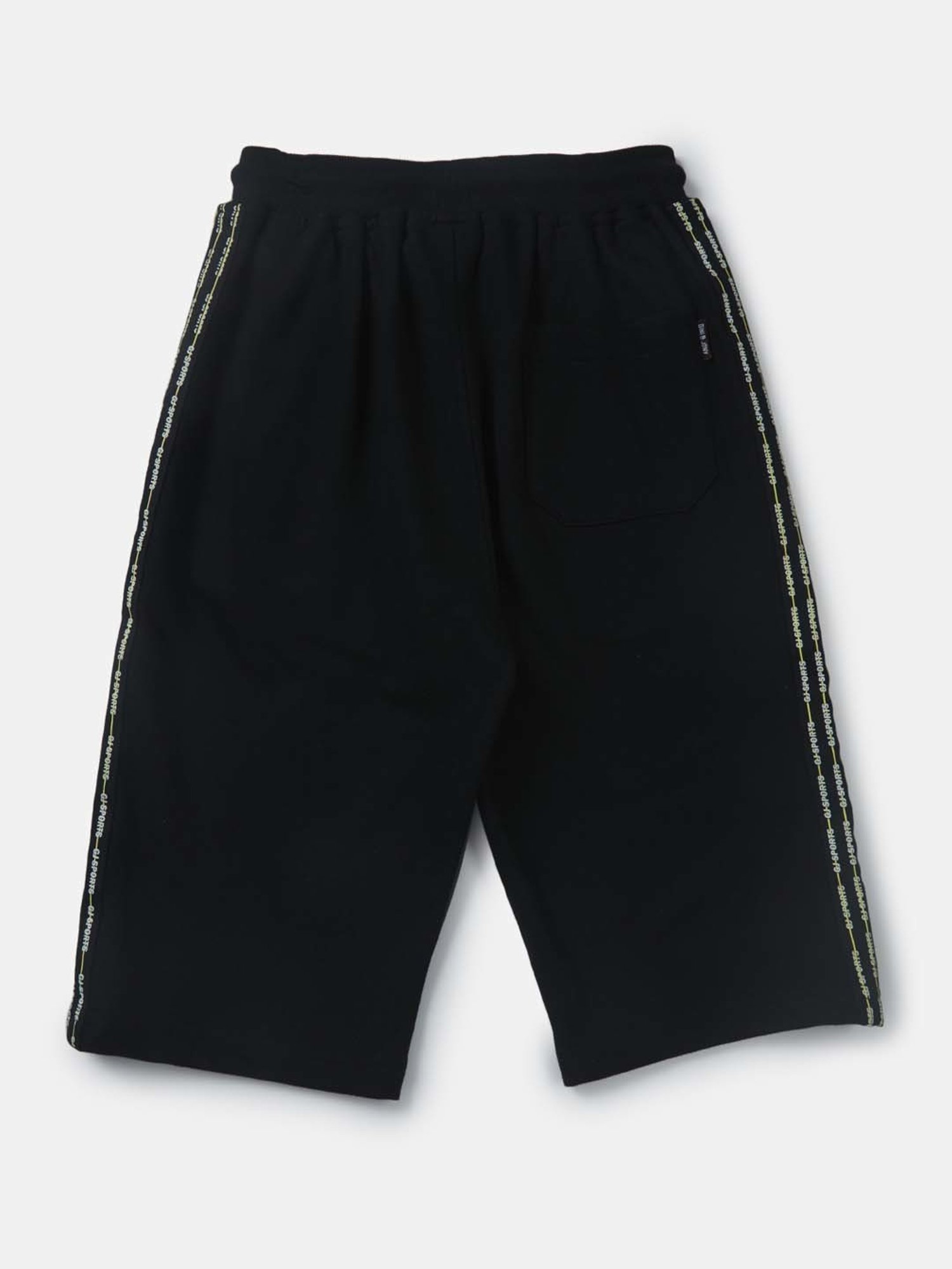Gini & Jony Kids Brown Solid Bermudas