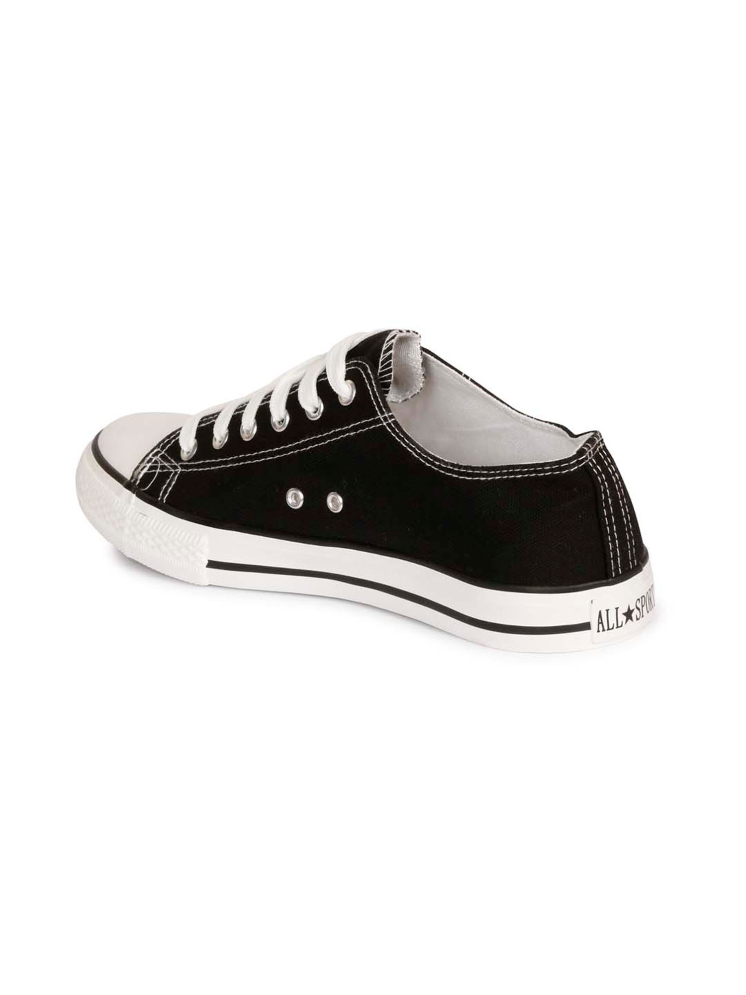 Mozafia Men's Jet Black Casual Sneakers
