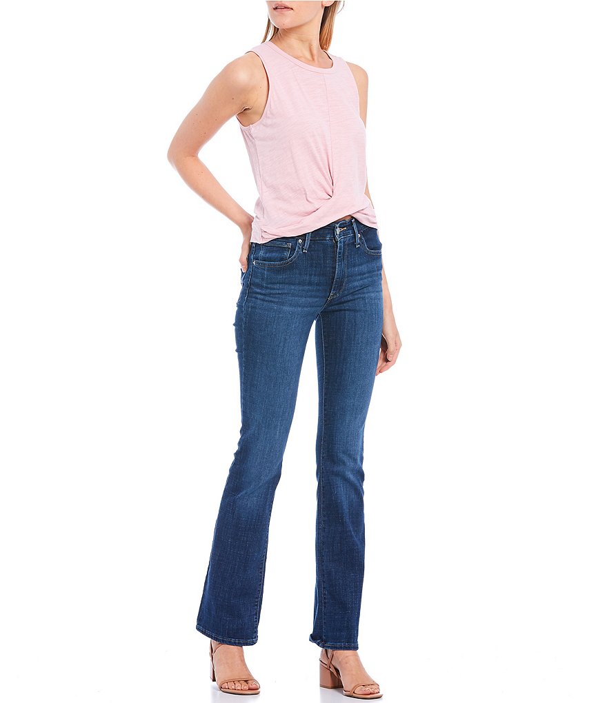 Miss Me Chloe Embellished Wing Flap Pocket Bootcut Jeans