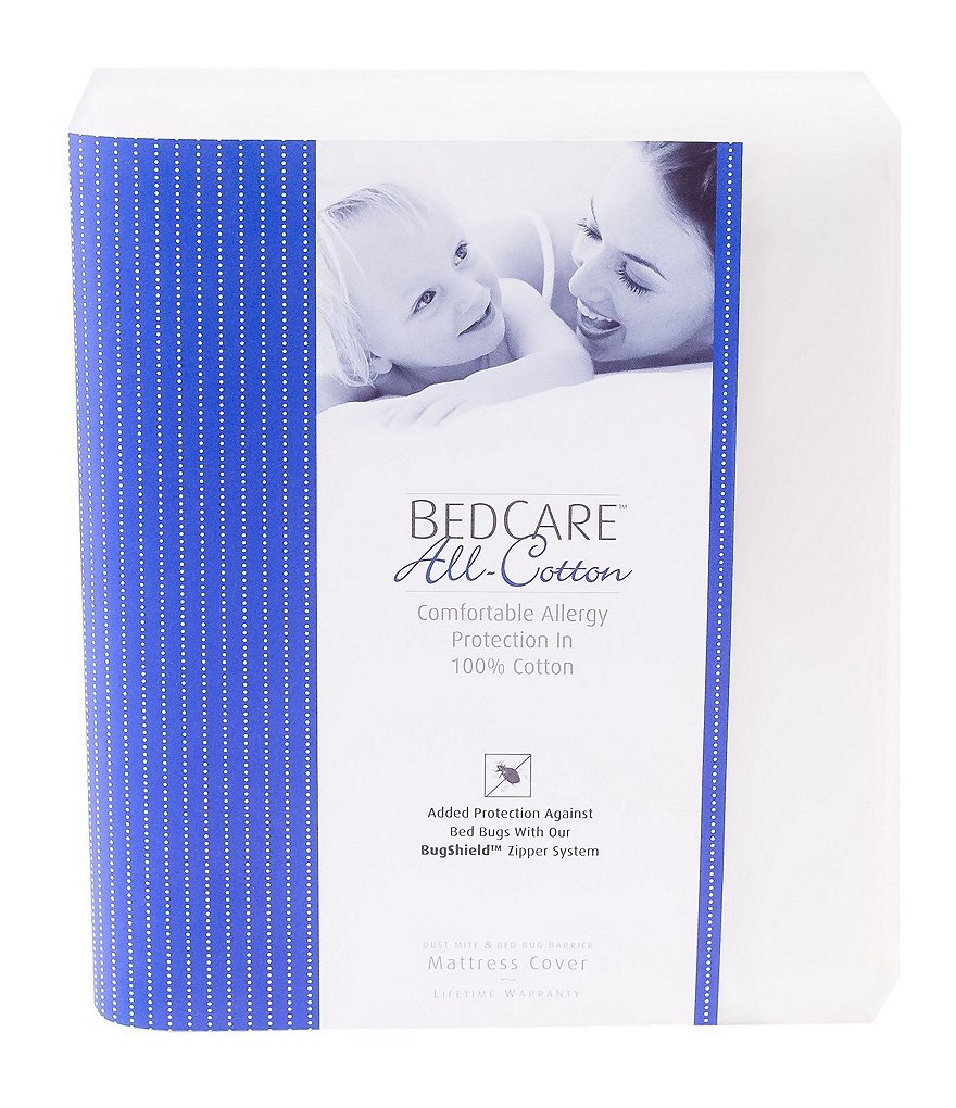 National Allergy&reg; BedCare All Cotton Allergy and Bed Bug Proof Crib Mattress Cover