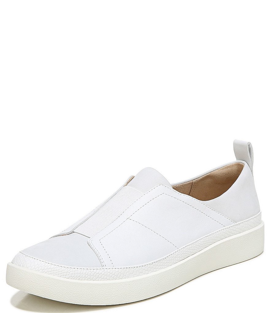 Vionic Zinah Leather Slip-On Sneakers