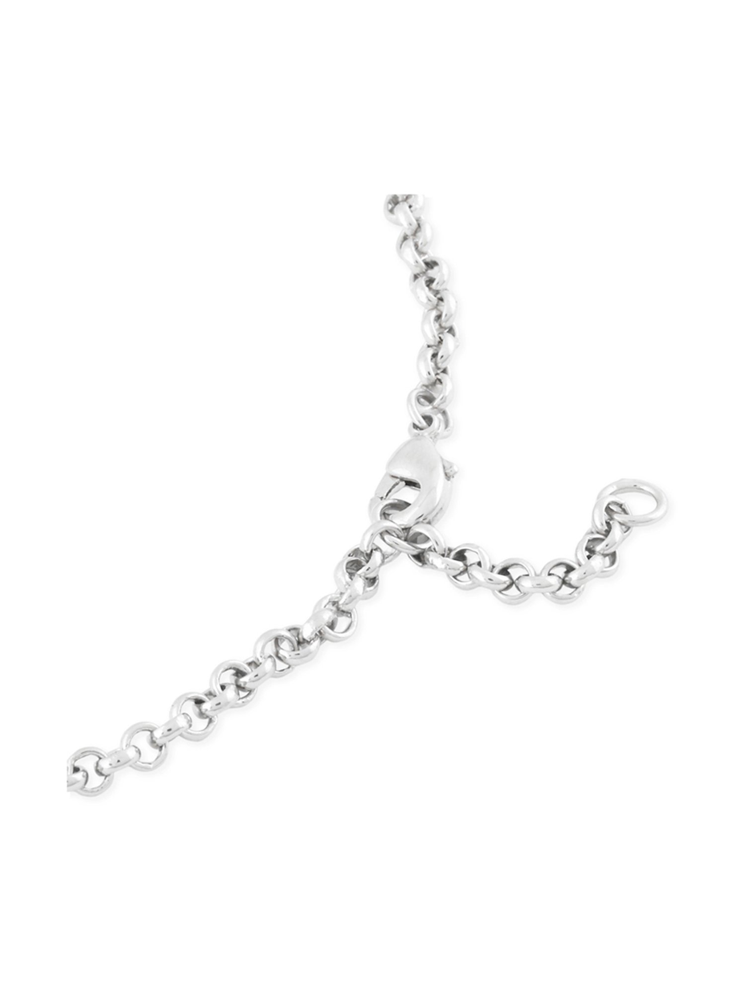 Silberry 92.5 Sterling Silver Isabelle Anklet