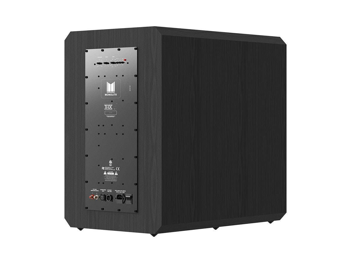 Monoprice Monolith 15 Inch Powered Subwoofer - Black | THX Select Certified, 1000 Watt Amplifier, 15 Inch Driver For Studio & Home Theater