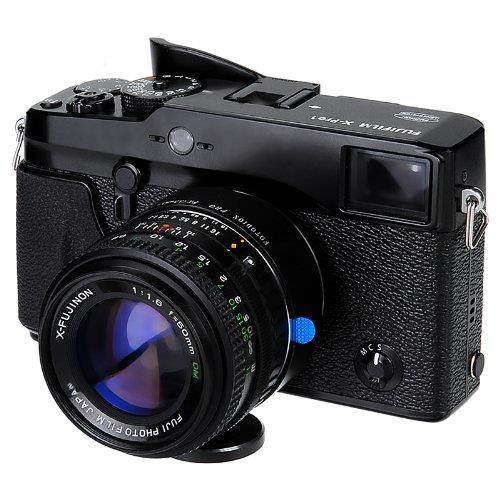 Fotodiox Pro Lens Mount Adapter - Fuji Fujica X-Mount 35mm (FX35) SLR Lens to Fuji Film X-Series Mirrorless Camera Body (X-Mount)