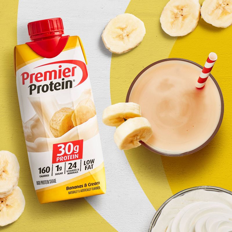 Premier Protein Shakes - Banana - 11 fl oz/4ct Bottles
