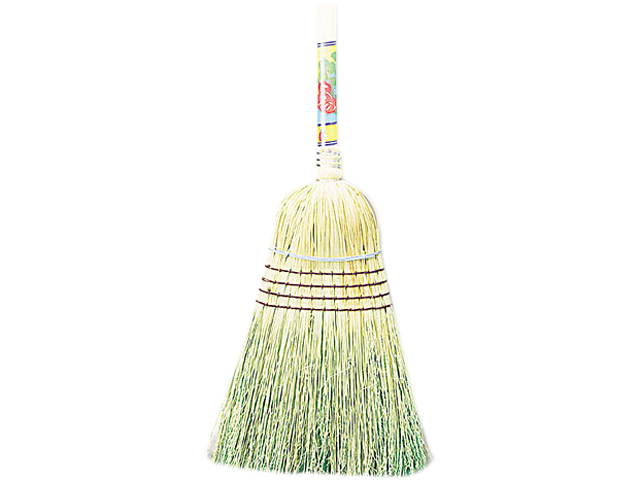 UNISAN 932C Warehouse Broom, Corn Fiber Bristles, 42" Wood Handle, Natural